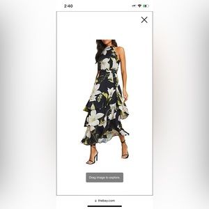 Varys Tiered Floral Maxi Dress